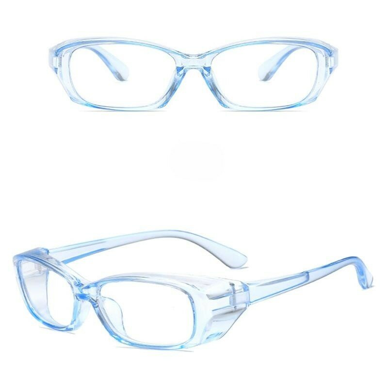 Lunettes anti-buée transparentes pour hommes et femmes, lunettes anti-lumière bleue, anti-pollen, anti-vent, anti-sable, lunettes anti-éclaboussures, mode