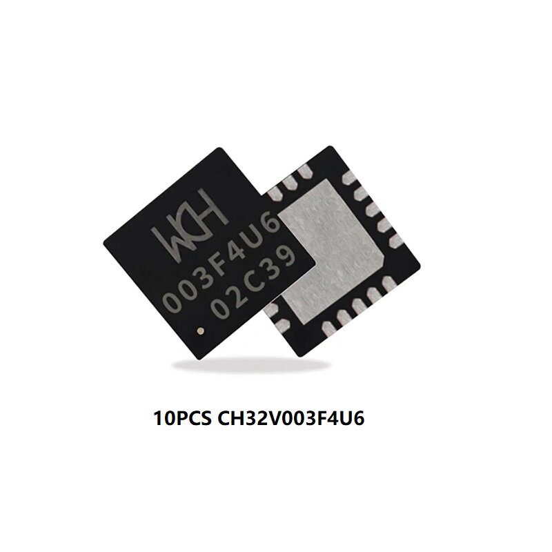 CH32V003 промышленный класс 10 шт./партия MCU RISC-V2A Однопроводная серийная интерфейсная система отладки частота 48 МГц