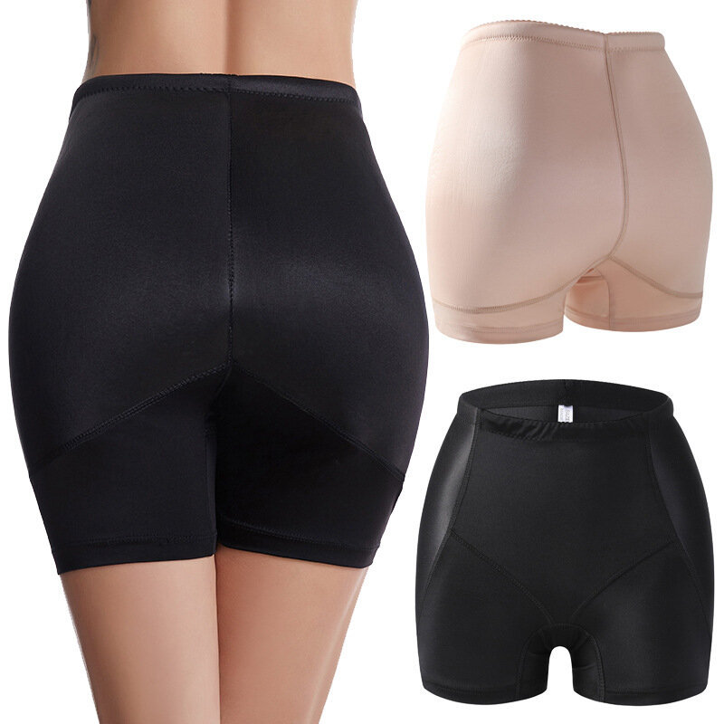 กางเกงชั้นในยกก้นสำหรับผู้หญิงกางเกงในยกสะโพกปลอมเสริมสะโพกกางเกงในยกกระชับเอวสูง