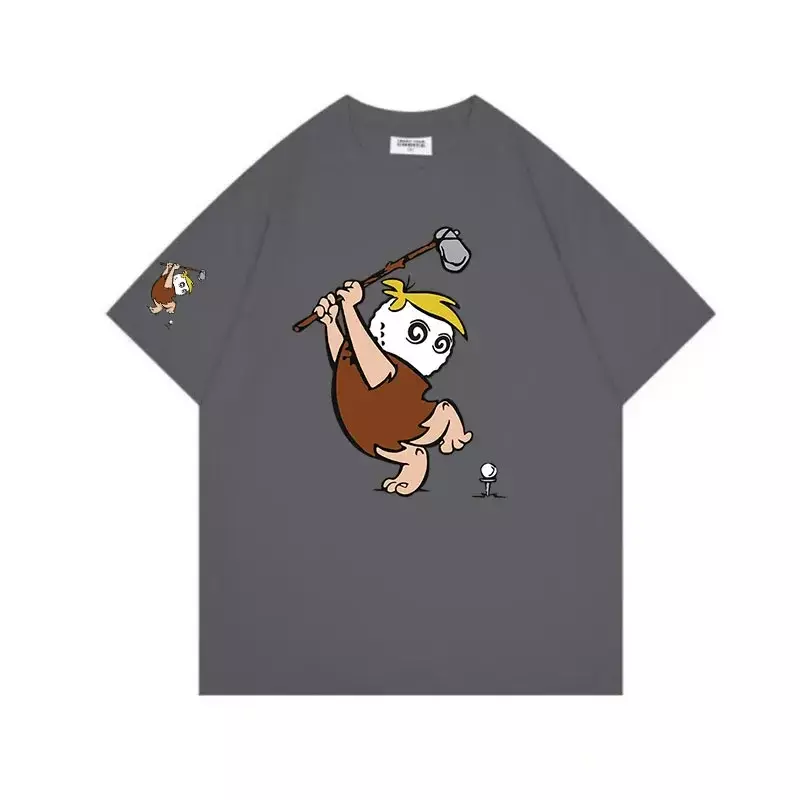 Summer printing Men's motion Golf T-shirt cotton Elastic Loose Golf tShirt Fashion Golf Wear Short-sleeved Man's Tees