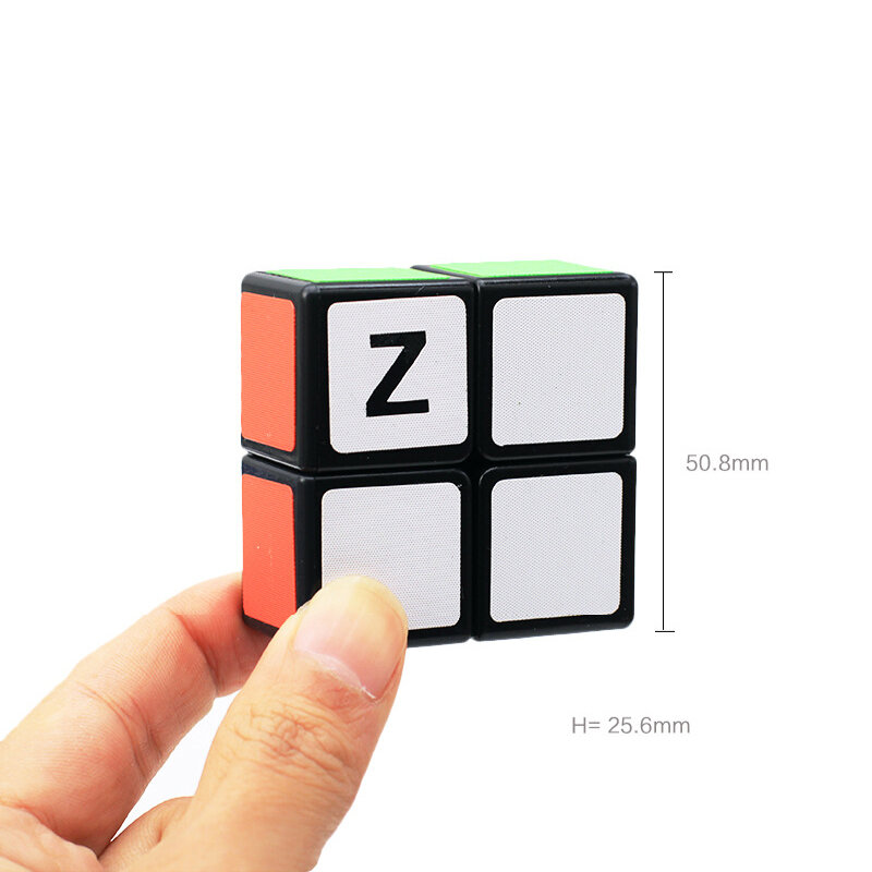 Nowa wersja Mini 1x2x2 Speed Cube profesjonalna magiczna kształt trójkąta Twist zabawki dla dzieci edukacyjna prezent bożonarodzeniowy Cubo Magico