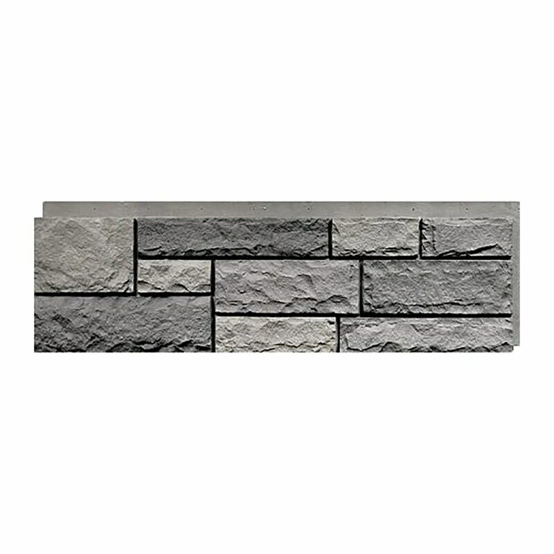 Paneles de pared de piedra Gen, espuma rígida de poliuretano Pu, decoración Exterior de casa, fachadas de revestimiento, 10 piezas