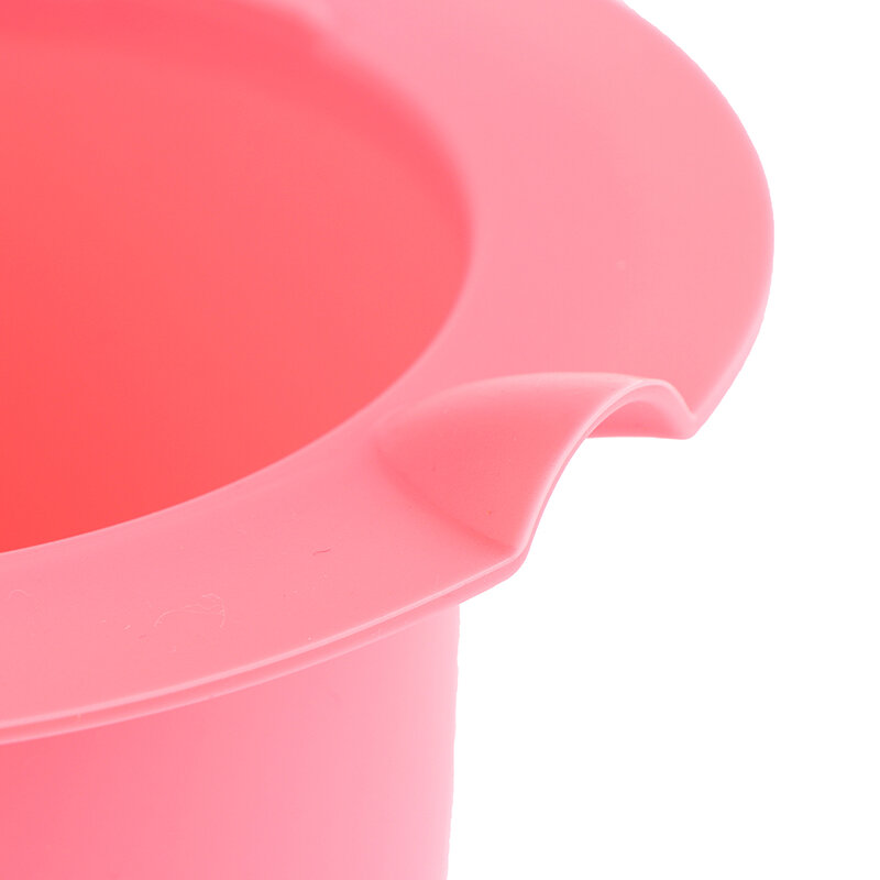 Penghangat lilin panci pengganti tahan panas silikon mangkuk anti-lengket Pan Liner mudah dibersihkan penghilang rambut mangkuk Waxing mencair