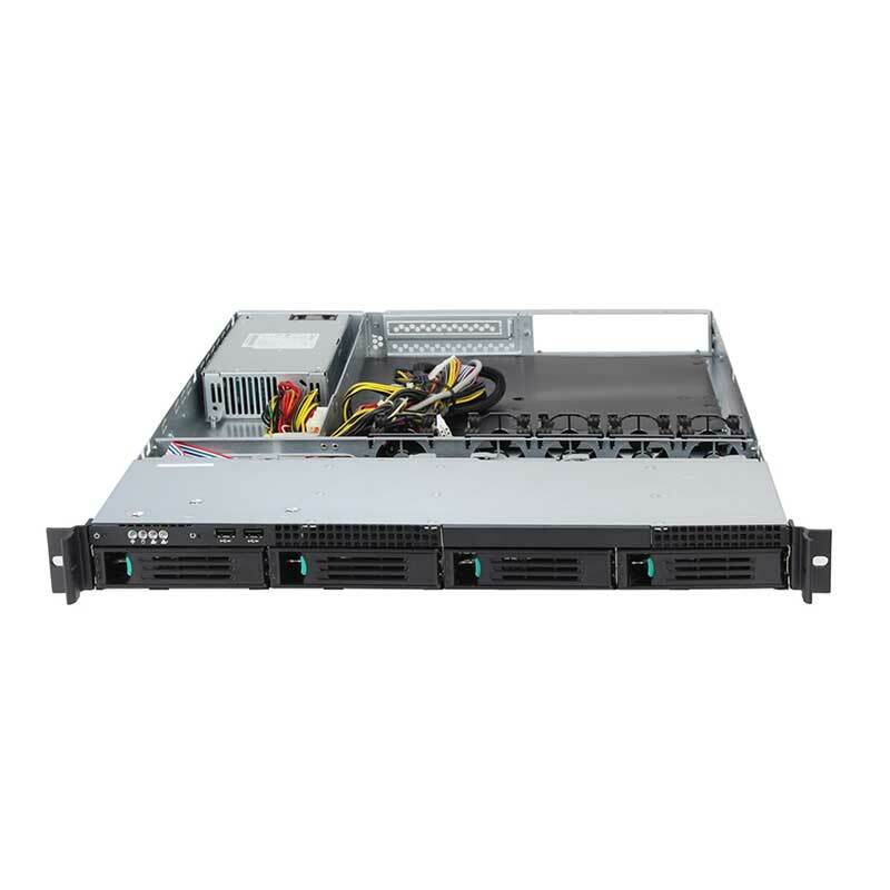1U Storage Rackmount Hotswap server Case The 6GB/SATA backplane is equipped with 500W power supply as standard. Empty chassis