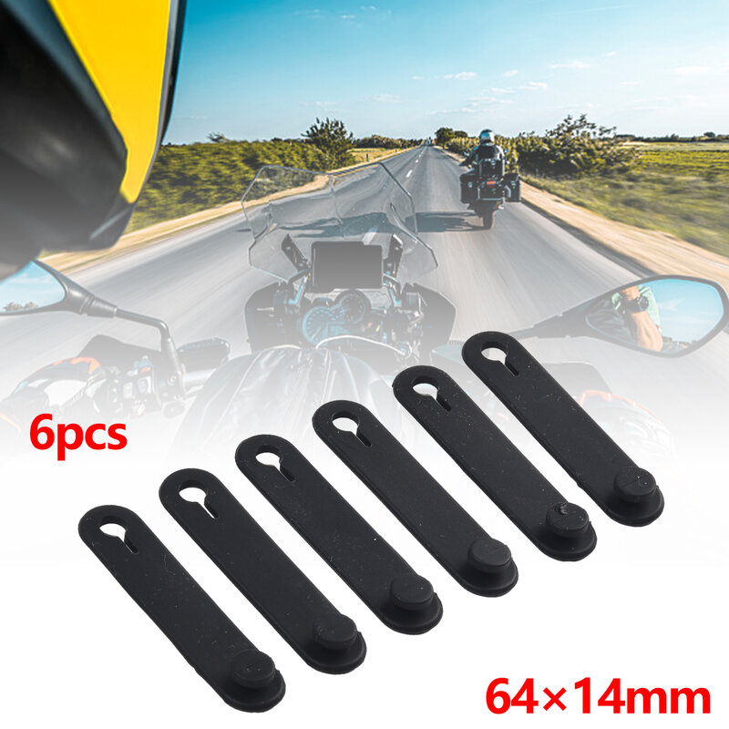 High Quality Motorcycle Accessories Rubber Securing Tie’s Wiring Tie’s Wiring Universal Good Elasticity Harness Cables