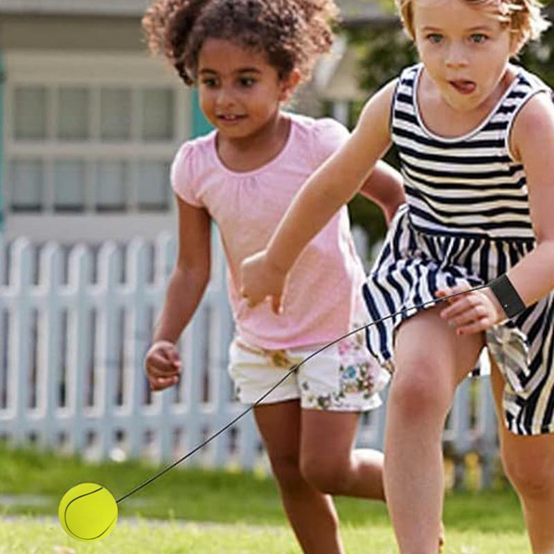 Pelota de espalda de rebote de alta elasticidad con cuerda, pelota de muñeca de rebote para mejorar la flexibilidad de la Coordinación mano-ojo