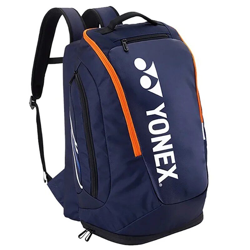 YONEX raket bulutangkis dan raket tenis, seri ransel kualitas tinggi, tas olahraga, kompartemen, penyimpanan, aksesoris Badminton