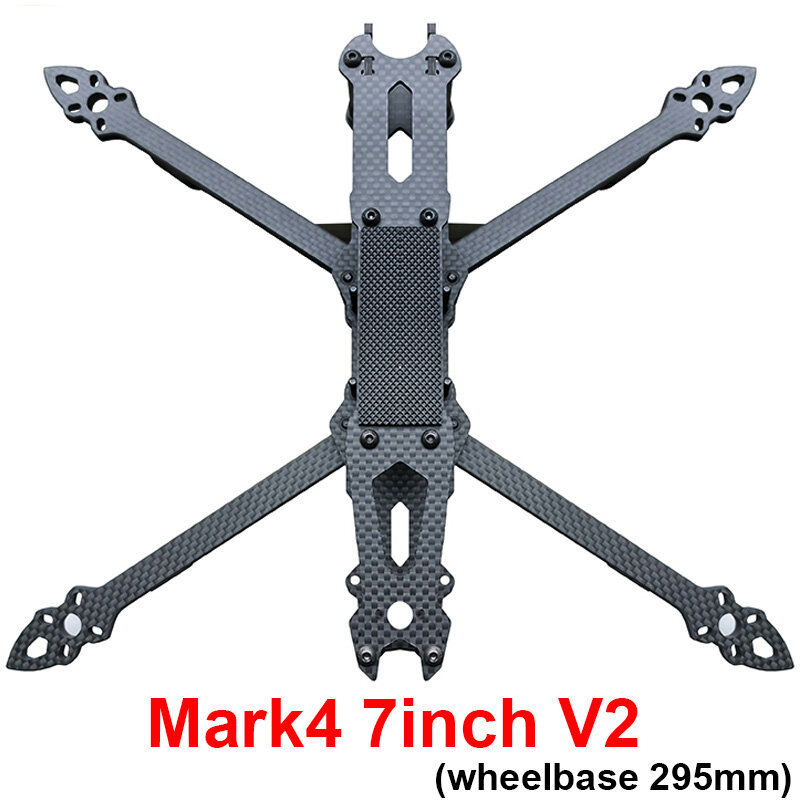 Mark4 V2 Mark 4 7inch 295mm/8inch 367mm / 9inch 387mm /10inch 427mm 3K Full Carbon Fiber FPV Frame for FPV Drone