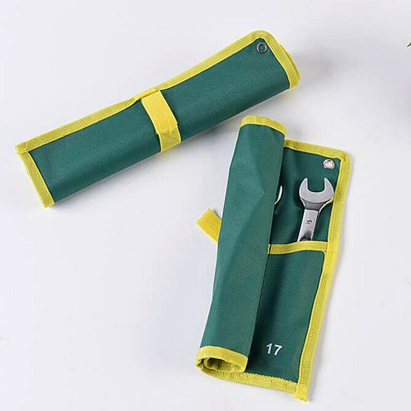 Oxford Wrench Roll Up Bag Tool For Electrician Plumber Carpenter High-level Quality Tool Roll Up Bag