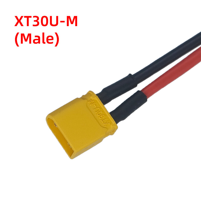 10cm-1m Drohnen-Li-Po-Batterie ladekabel XT30U-Male kleinen Hochs trom stecker mit 16/18awg Silikon draht