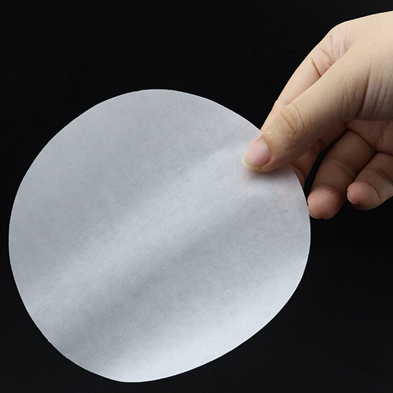 500PCS Cup Sealing Paper Film Crimper Round Shape Bottle Sealer Disposable Coffee Spill Proof Paper
