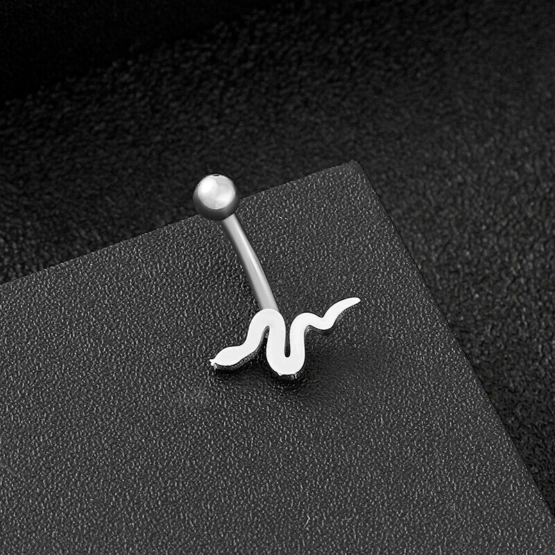 1 Pcs Eenvoudige Vlinder Sexy Ring Navel Piercing Navel Stud Belly Button Ring Hanger Navel Piercing Vrouwen Lichaam Sieraden