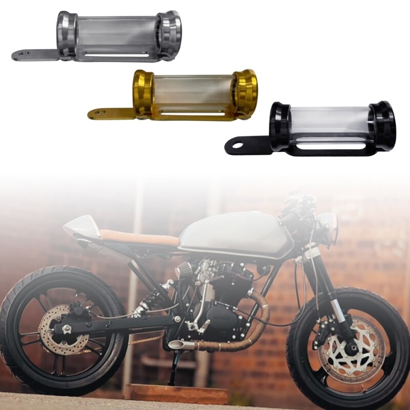 Soporte de tubo de disco de Metal para motocicletas, soporte de etiqueta de registro, tubo de colocación de papel de cilindro de Scooter, impermeable, Universal