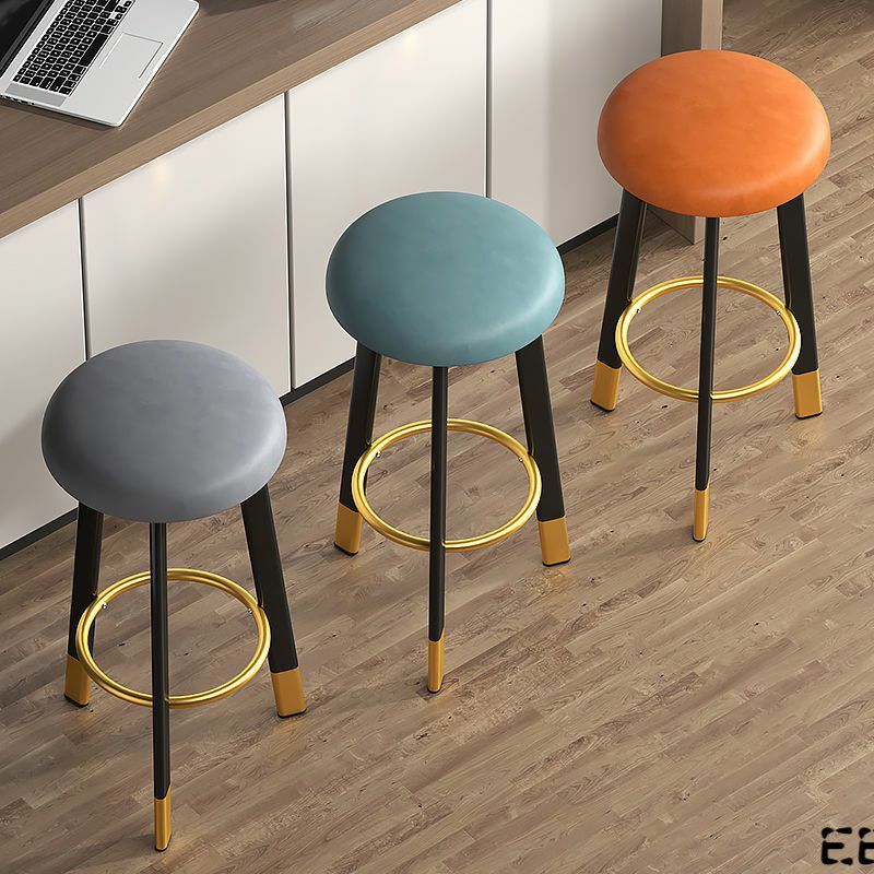 Барный стул 70 см, современный минималистский высокий стул, кассовый стул, счетчик, подсветильник для стола, роскошный высокий стул в скандинавском стиле