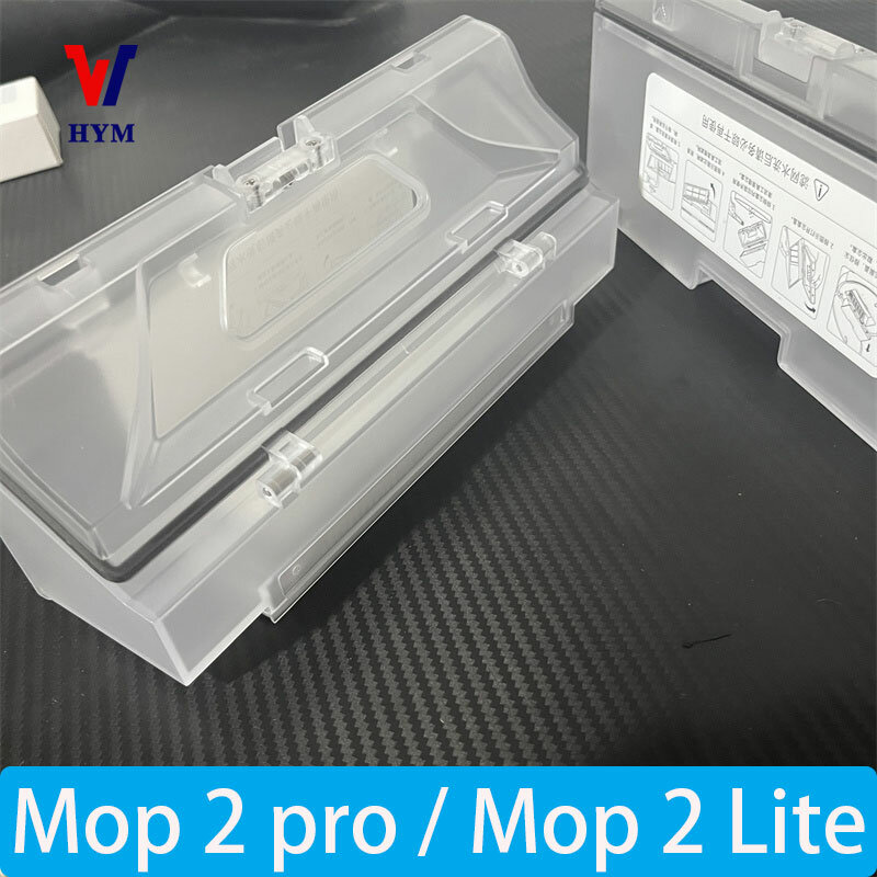 Original Staub box für Xiaomi Mijia Mop 2 Lite Mop 2 Pro MJSTL MJST1S Roboter Staubsauger Teile Mülleimer Filter Zubehör