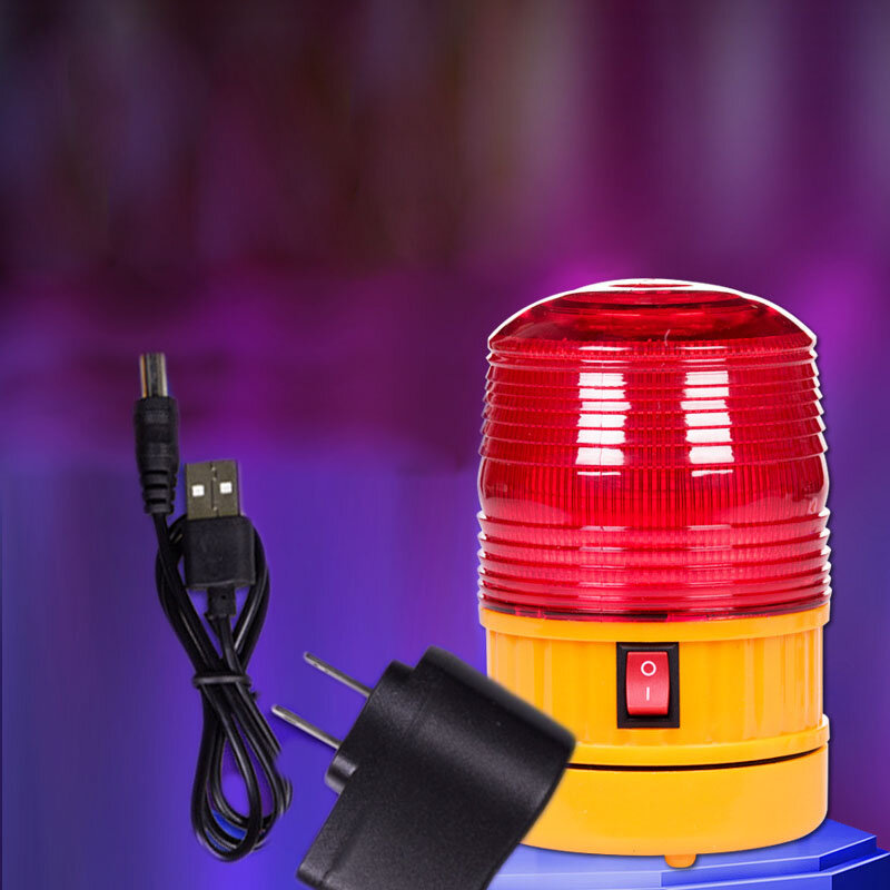 KOOJN luz de advertencia de carga portátil, succión magnética, instalación fija, adecuada para ocasiones sin fuente de alimentación