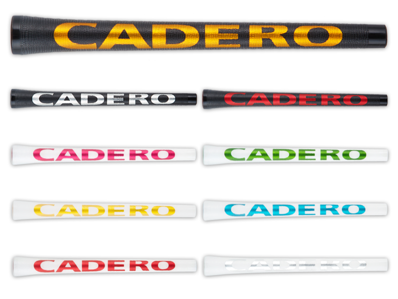 Poignées de club de golf CADERO 2x2 AIR NER Crystal Standard, 12 documents, mélange de documents disponibles, ensemble de 8 pièces