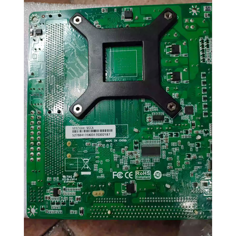 Mini-itx morher board für axiomtek sys76841vgga dual network ports g41 multi-serial port