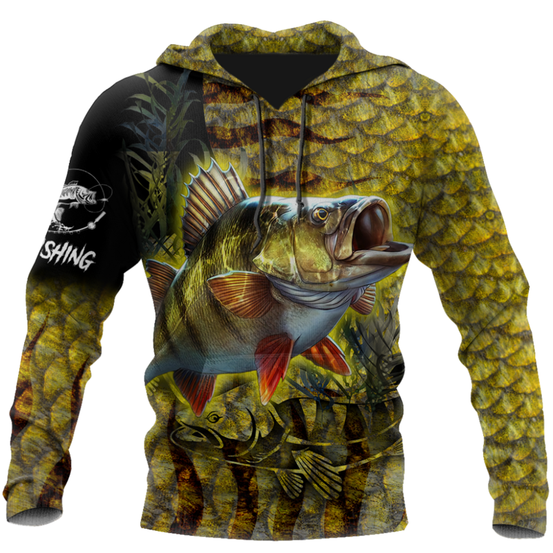 Hoodie de pesca impresso em 3D unissex, belo padrão, moda Harajuku, jaqueta casual, pulôver, moletom, 2021