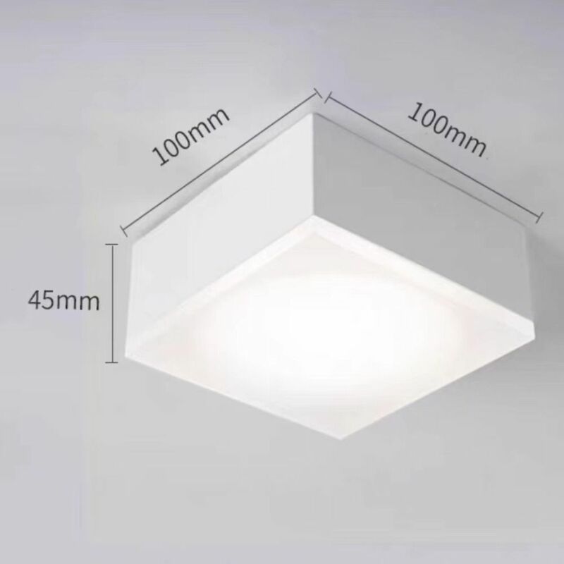Square LED Ceiling Lights New Creative Surface Mounted Spotlight Home Decor Ceiling Lights Bedroom