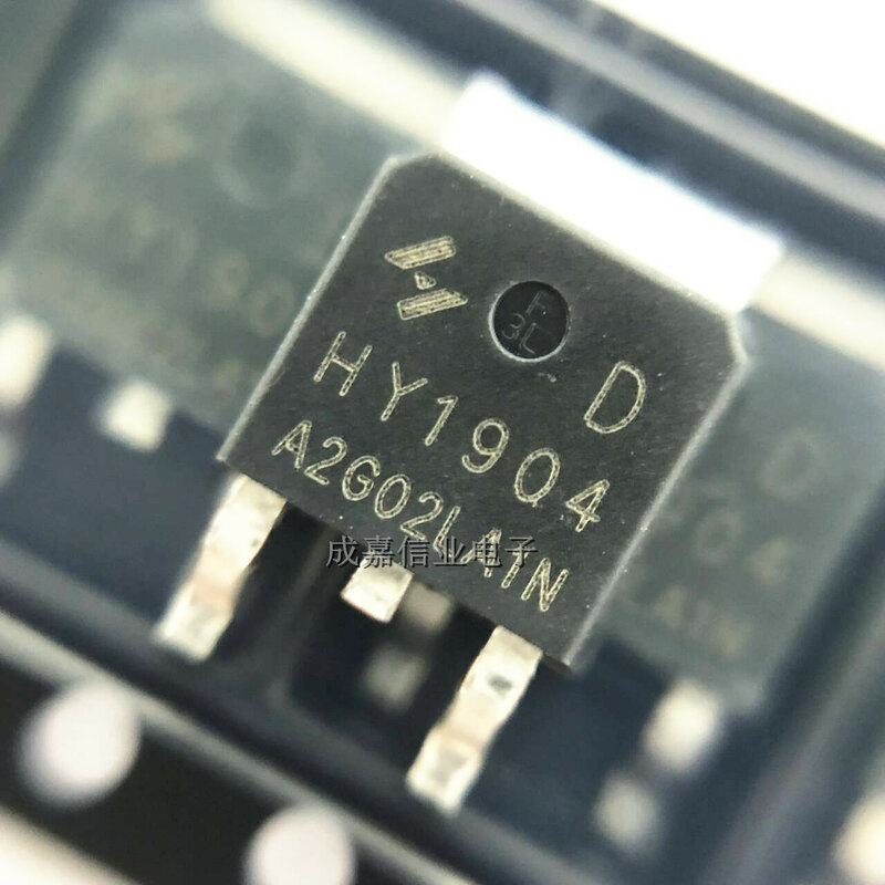 وضع تعزيز N-قناة أصيلة ، MOSFET ، العلامة التجارية الجديدة ، HY1904D TO-252-2 ، HY1904 ، 72A ، 40 فولت ، 10 قطعة لكل مجموعة