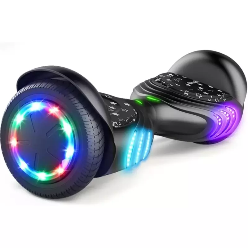 Self-Balancing Scooter ,Hoverboard with Speaker and Colorful LED Lights ,UL2272 Certified 6.5" Wheel Electric Scooter