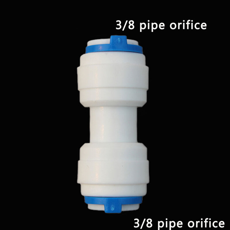 Tubo de manguera OD de 1/4 "3/8" 1/8 "1/4" 1/2 "3/4" conectores rápidos de tubería de plástico, accesorios de conector de agua RO, sistema de ósmosis inversa