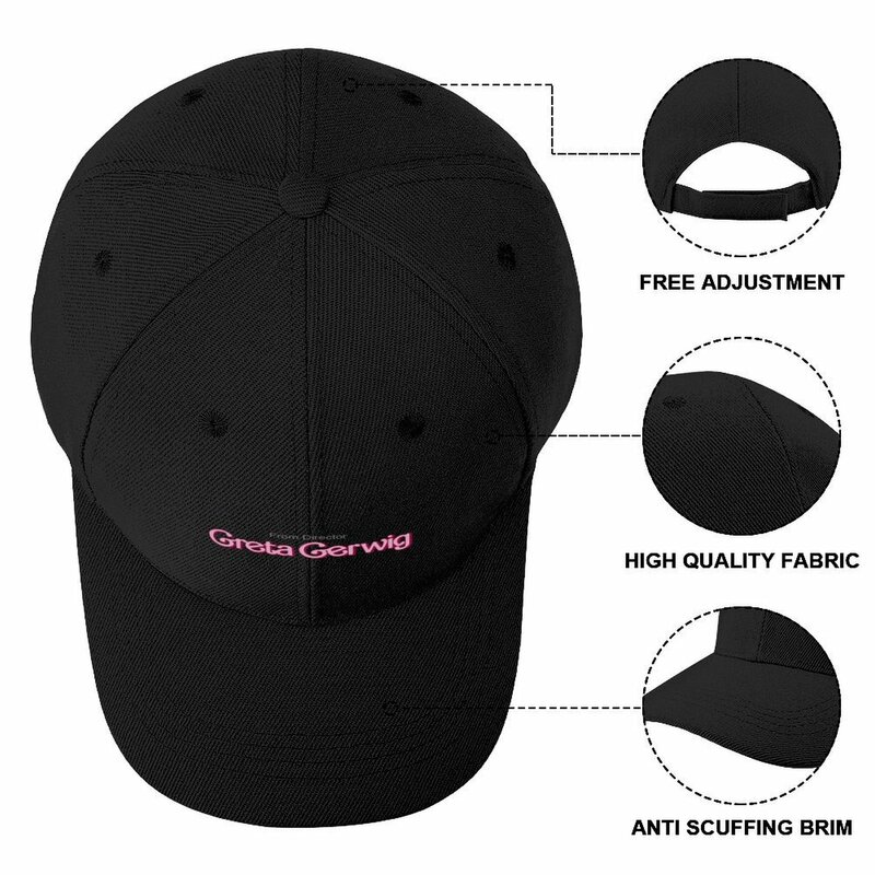 قبعة بيسبول Greta Gerwig للرجال والنساء ، قبعة حزب رغوة ، قبعة رياضية ، مدير ، فتاة