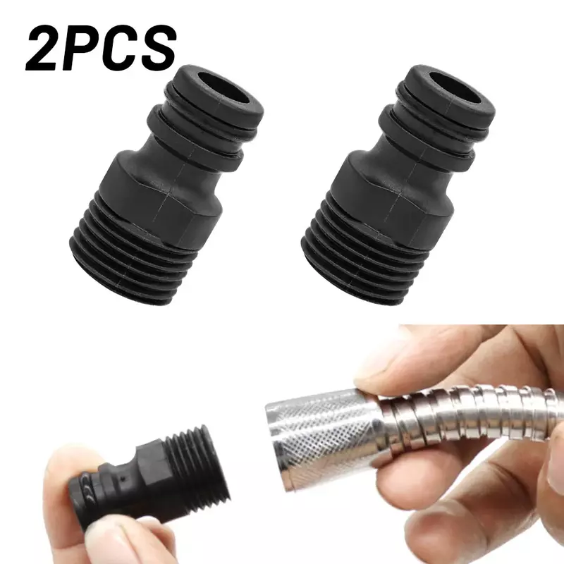 1/2" BSP Threaded Tap Adaptor Garden Water Hose Quick Pipe Connector Fitting Garden Irrigation System Parts Adapters