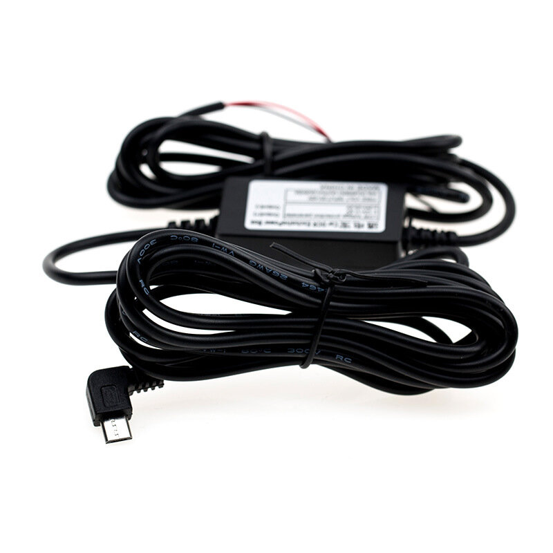 Car Charger DC Converter Module Adapter 12V 24V To 5V 2A with Micro USB Cable, Low Voltage Protection Length 3.2meter