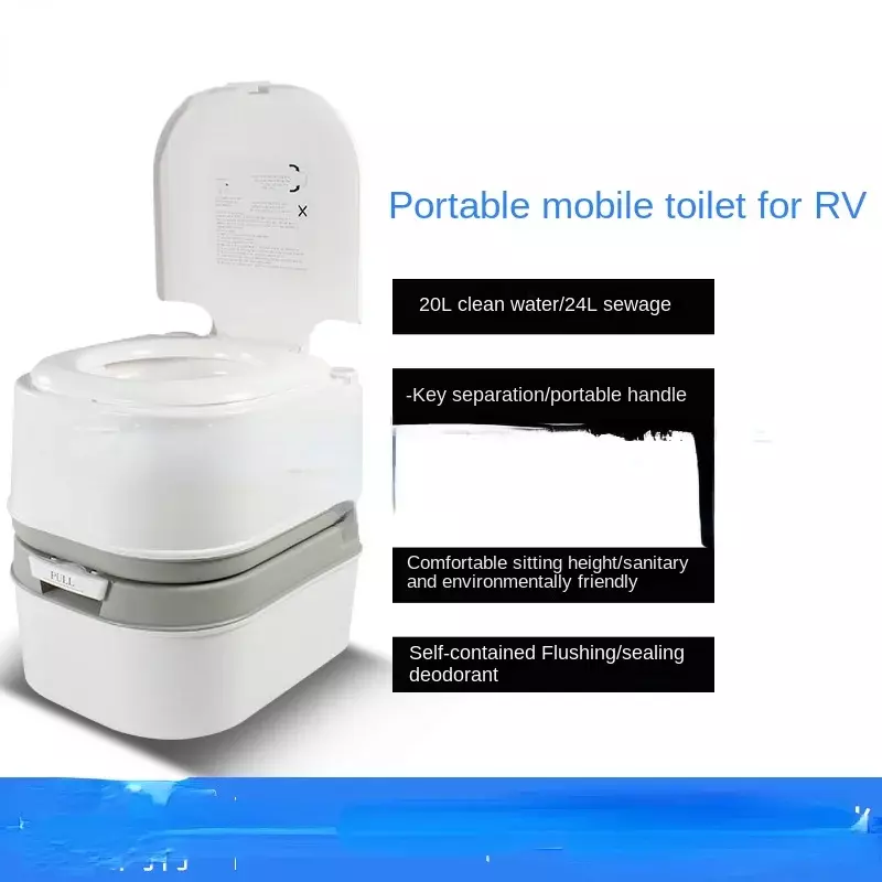 RV deodorante portatile wc wc donne incinte nave wc a filo sedia RV Mobile all'aperto