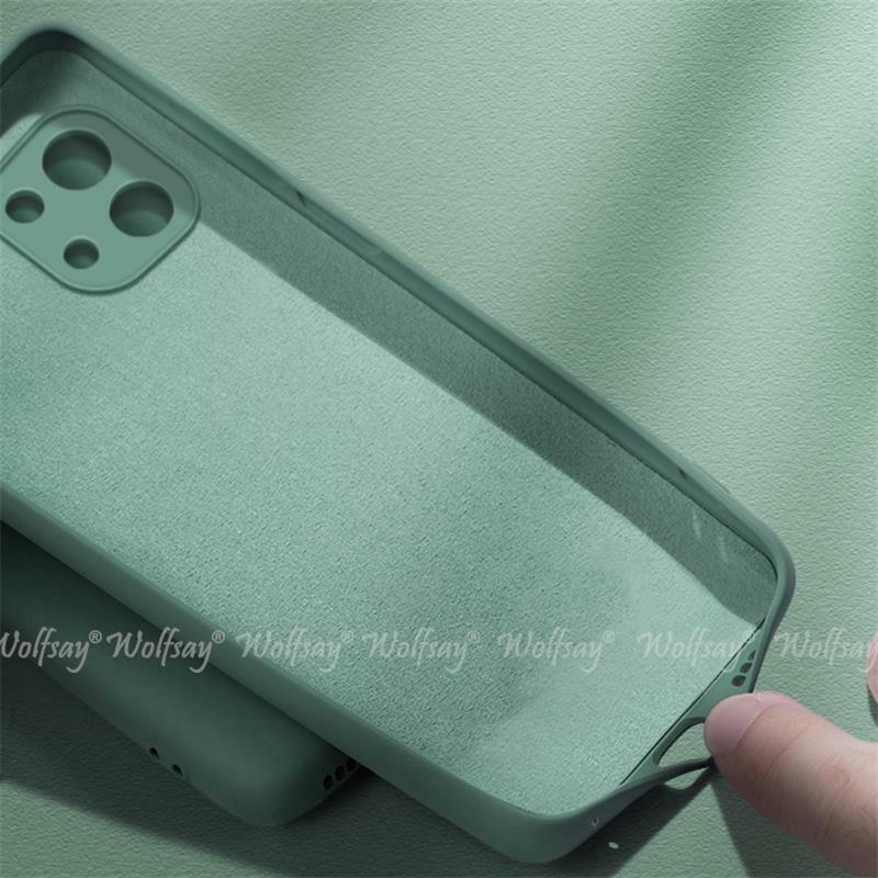 Xiaomi poco c65用液体シリコンケース,tpu保護カバー,プレーン輪ゴム