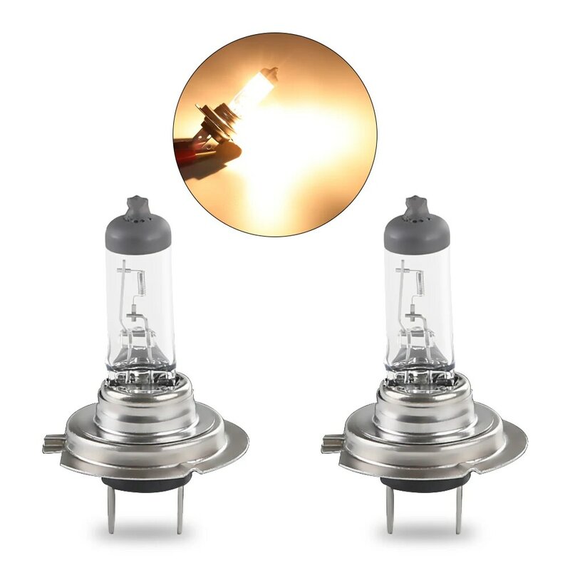 2PCS H7 12V 55W Halogen Car Light Bulb Lamp Cars Light Bulbs 4300k 6000k Factory Price Car Styling Parking Lights Accessories