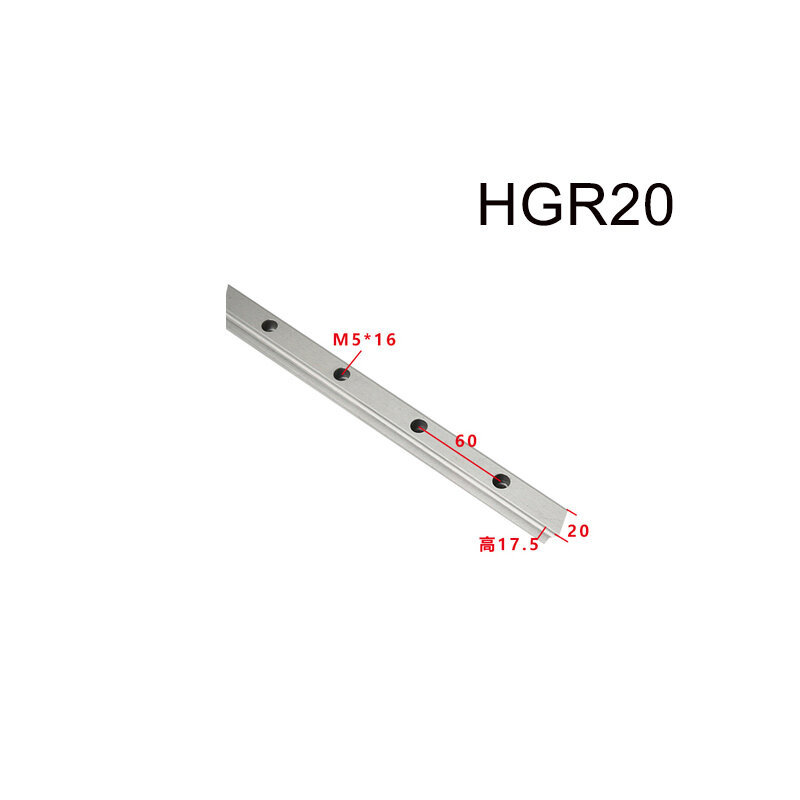 Linear Guides HGR15 / HGR20 / HGR25/HGR30คู่มือสำหรับชุด CNC