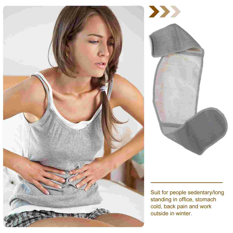 Ajustável macio elástico cintura envoltório, cinto de suporte abdominal, cinta banda, fino aquecimento rim volta estômago, estações do ano