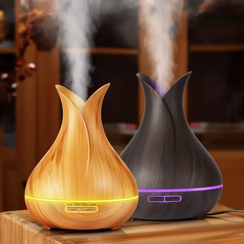 WiFi Smart Air Humidifier 400ml Essential Oil Diffuser Aromatherapy Ultrasonic Air Humidifiers Cool Mist Sprayer Humidificador