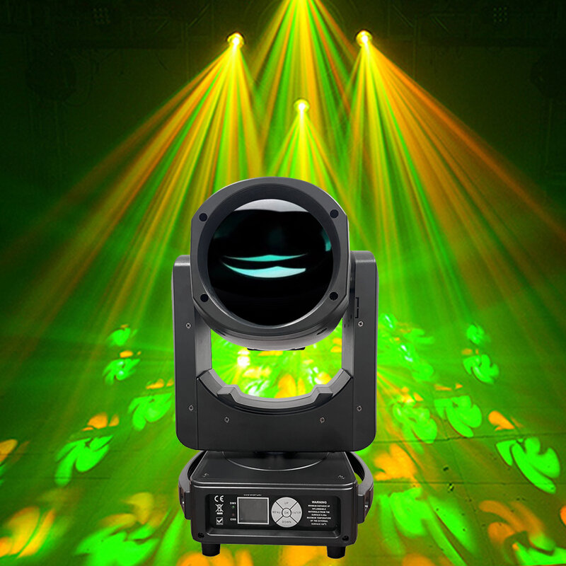 Good Quality 295W Beam Moving Head Light With RGB Led Circle Double Prism Big Beam For DJ Disco Party