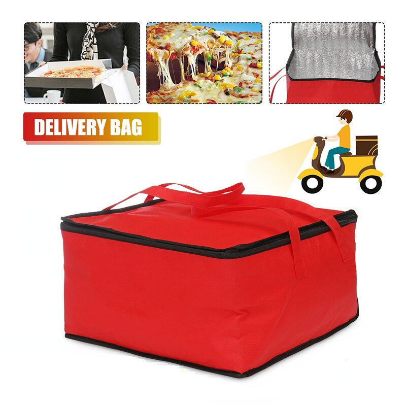 Waterproof Insulated Bag Cooler Bag Insulation Folding Picnic Portable Ice Pack Food Thermal Bag Food Delivery Bag Pizza Bag