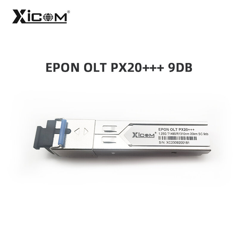 EPON GBIC PX20 +++ 20KM 1.25G modulo PON in fibra ottica 7/8/9db porta SC, compatibile con BDCOM TPLINK Ubiquiti HIOSO VSOL Think