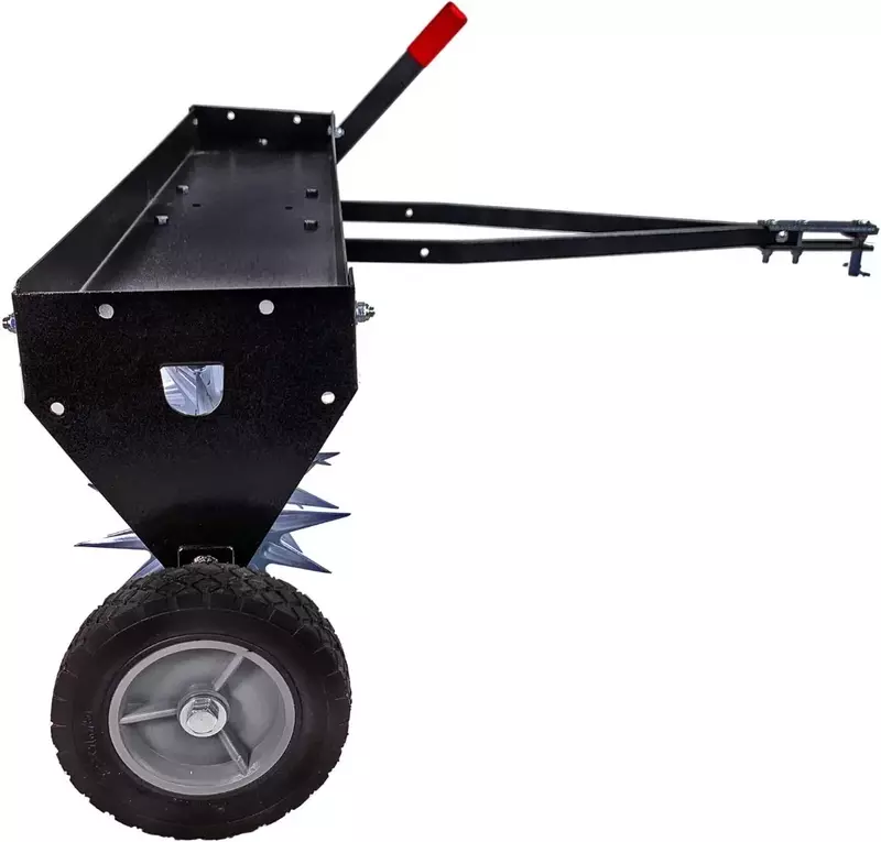 Aireador de espiga con ruedas de transporte, 40 ", relajación del suelo del jardín