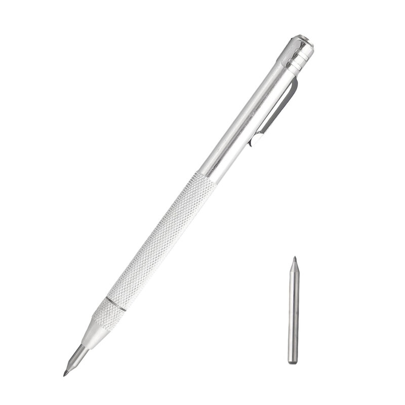 ทนทานปากกาอะคริลิคสแตนเลสอุปกรณ์ทำมือเปลี่ยนแม่เหล็กทังสเตนคาร์ไบด์อลูมิเนียมเซรามิกดอกคาร์ไบด์