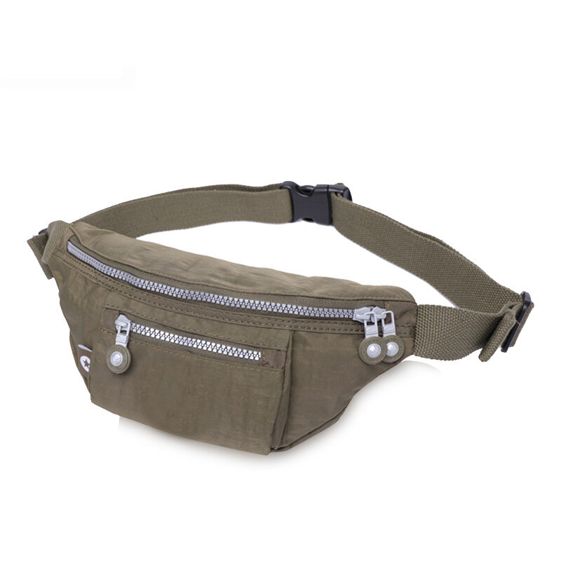 TEGAOTE waist bag fanny pack for women 2021 Nylon Waterproof pockets Men Pochete Homem money clip belt bag men small bags brand