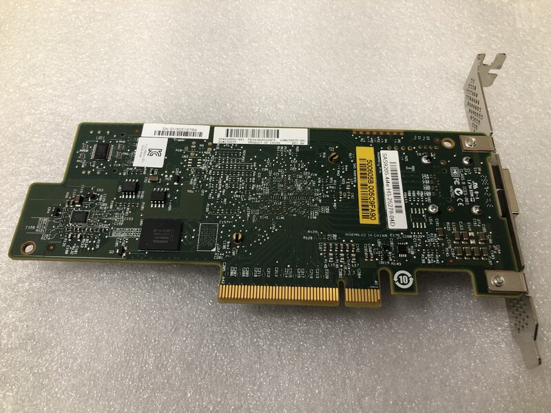 660086-001 LSI SAS 9205-4i4e PCIe3 x8 호스트 버스 어댑터, 전체 높이 638835-001