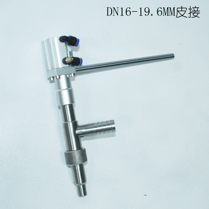 Anti-drip filling head filling machine accessories 20mm hose connector SS304/316 material pneumatic outlet valve