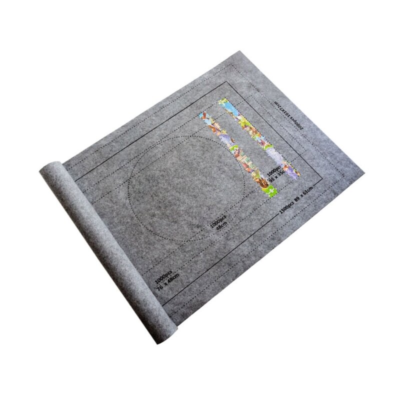 Versatile Jigsaw Mat with Non Slip Bottom Ensuring Stable and Smooth Experience for Puzzle Lover Anti Lost Puzzle DropShipping