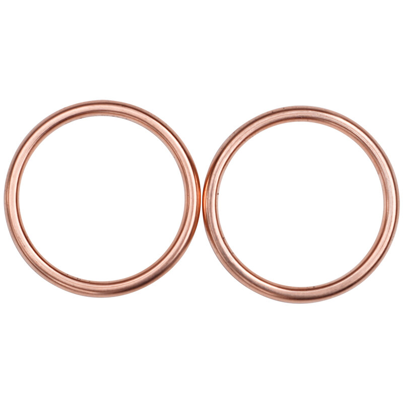 4 PCS Motorcycle Exhaust Pipe Gasket 42 x 36 x 2.5 MM