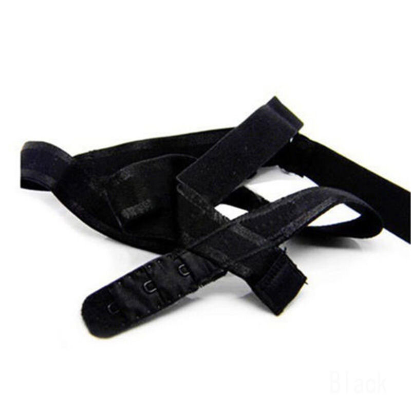 Konverter tali Bra Backless punggung rendah wanita, konverter adaptor tali Extender dapat diatur