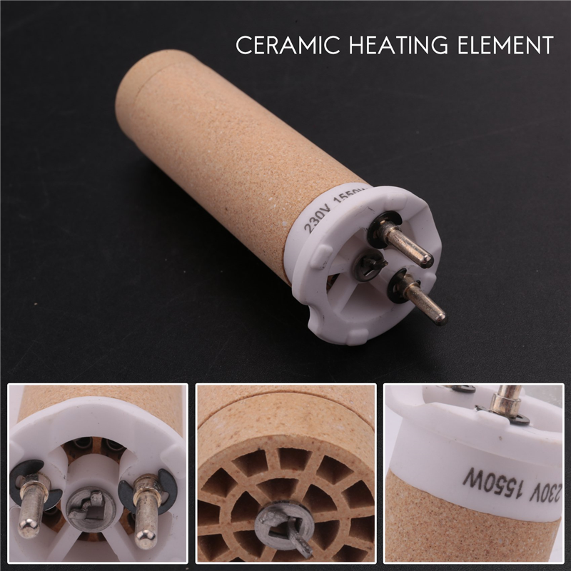 Elementos de calefacción de cerámica para TRIAC ST/TRIAC AT, herramienta de aire caliente, 2 piezas, 142.717, 230V, 1550W