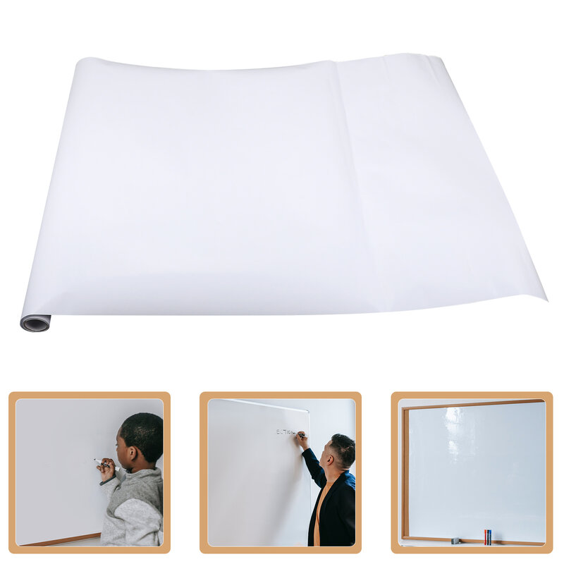 Escritório Whiteboard seco apagar folha, apagável Message Board, engrossado Drawing Board, Menu Board, decalque de informações
