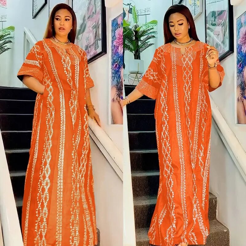 Abayas Voor Vrouwen Dubai Luxe Afrikaanse Moslim Jurk Kaftan Marocain Trouwjurken Boubou Robe Djellaba Femme 2024 Mode